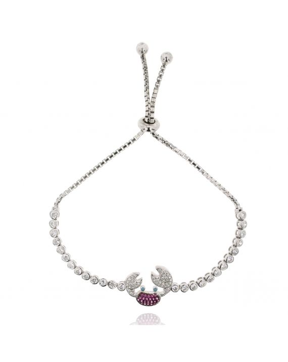 Sterling Silver Hermie Crab Bracelet