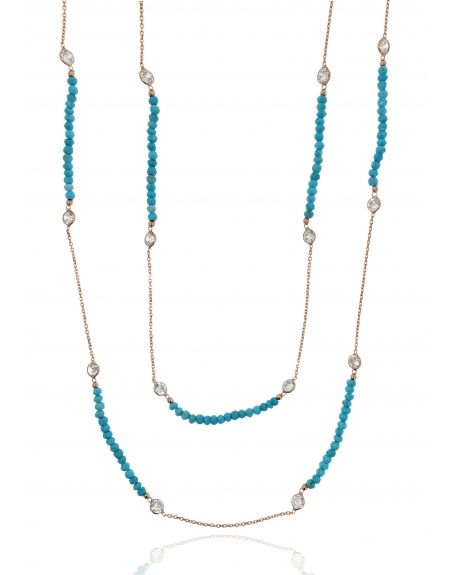 Long Turquoise Necklace