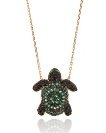 Sterling Silver Slowy Turtle Necklace
