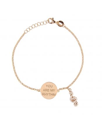Sterling Silver My Musical Note Bracelet