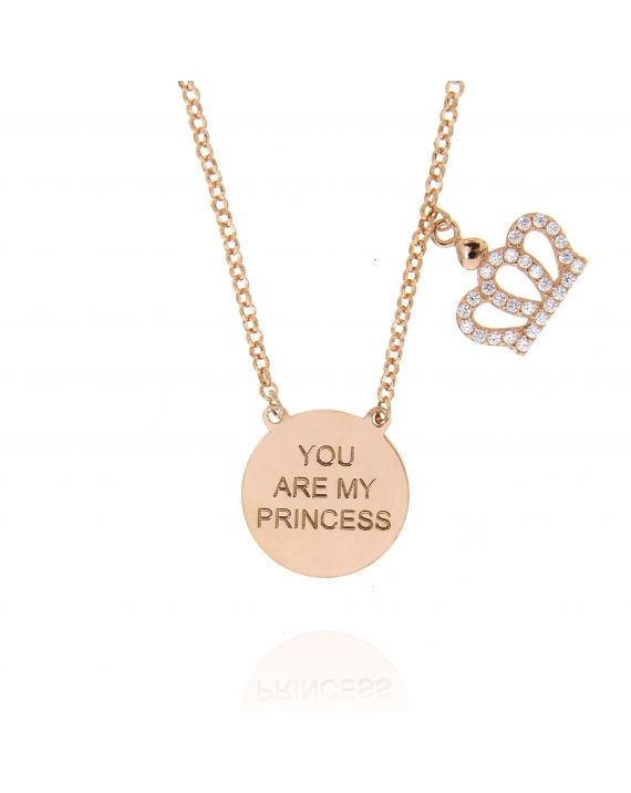 Sterling Silver Princess Necklace