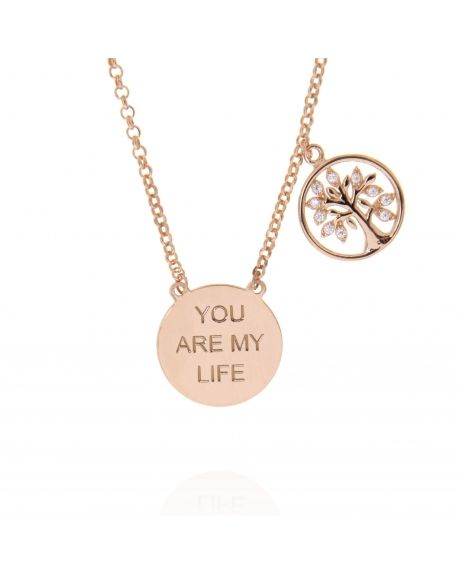 Sterling Silver You are my Tree of Life Necklace